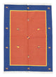 Moderne kilim Tæppe 200x140cm - Uldtæppe