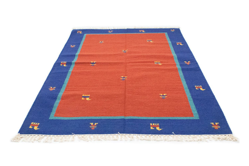 Kelim-tæppe - Trendy - 200 x 140 cm - orange