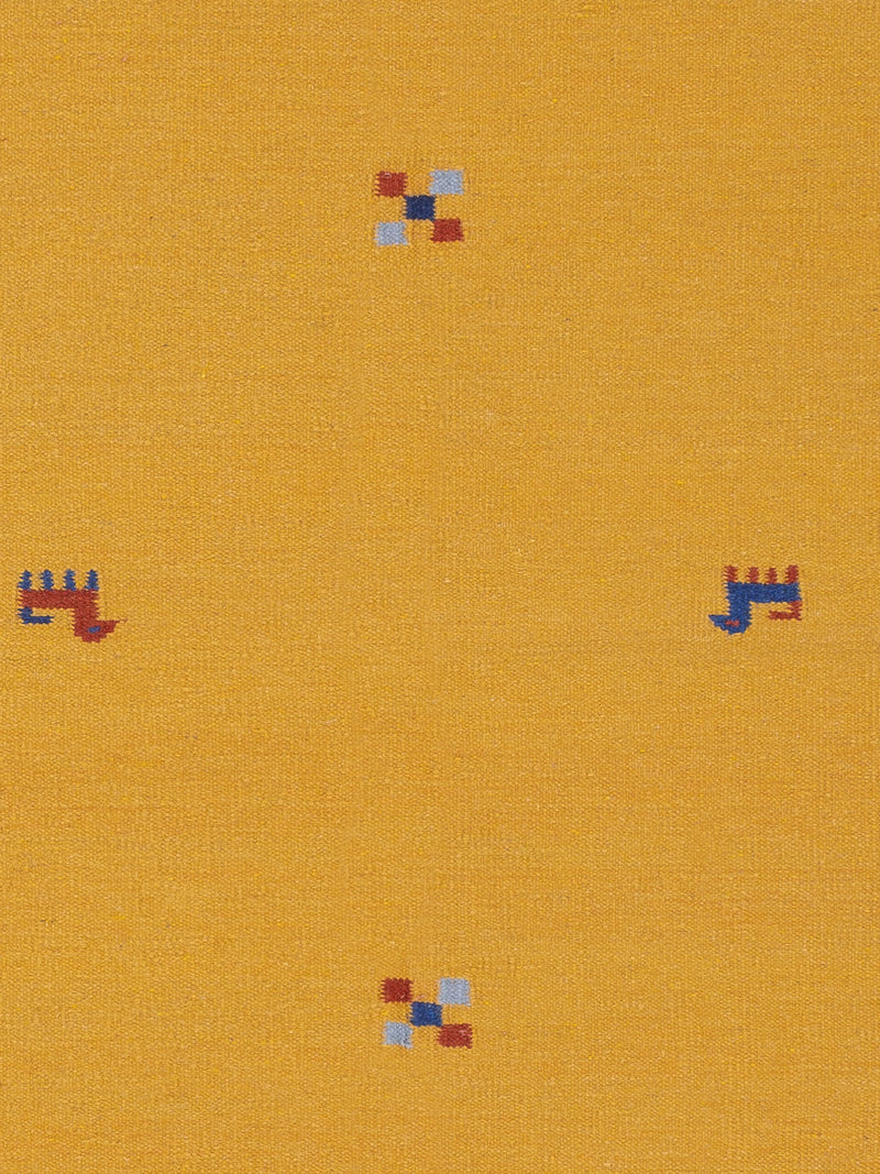 Kelim Teppich - Trendy - 240 x 170 cm - senfgelb