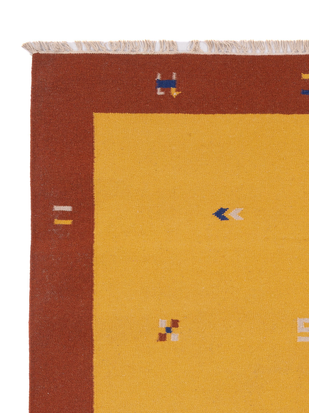 Moderne kilim Tæppe - Uldtæppe