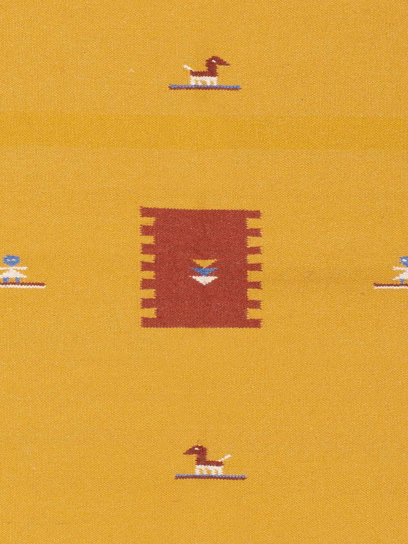 Moderne kilim Tæppe - Uldtæppe