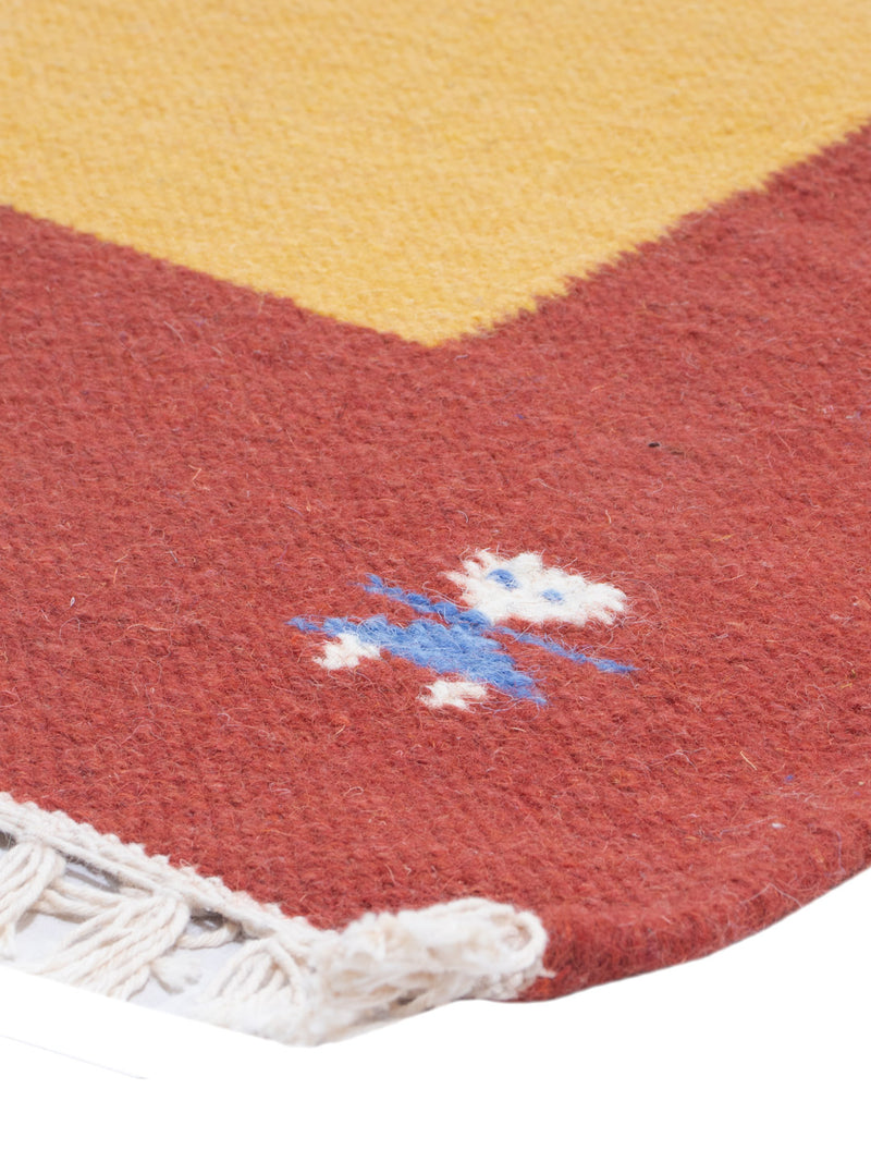 Moderne kilim Tæppe - Uldtæppe