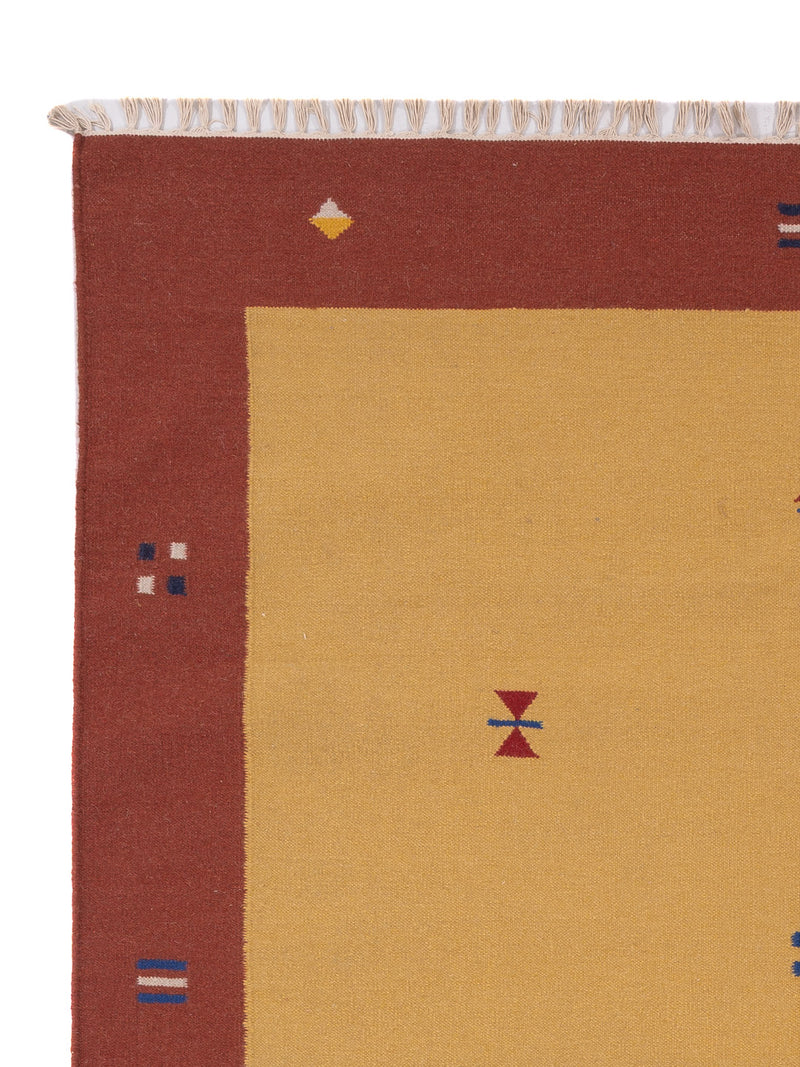 Moderne kilim Tæppe - Uldtæppe