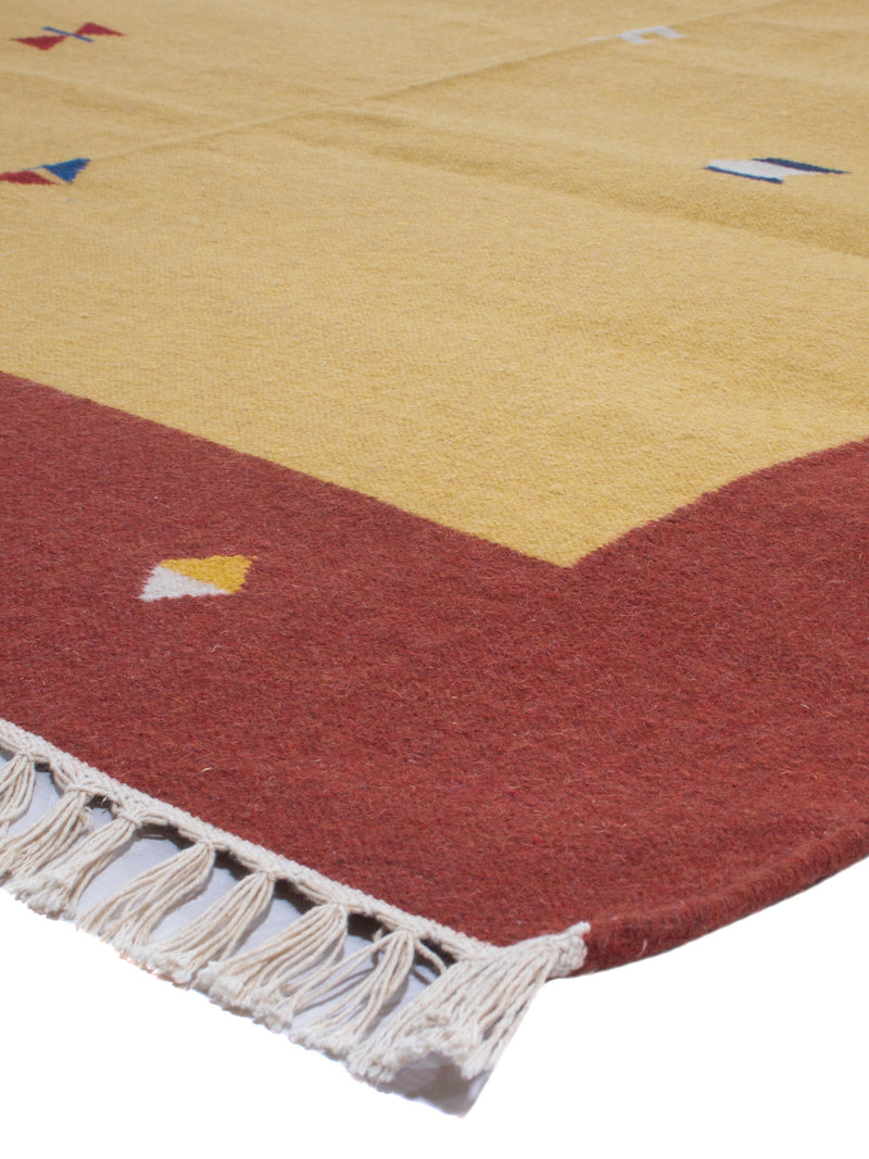 Moderne kilim Tæppe - Uldtæppe