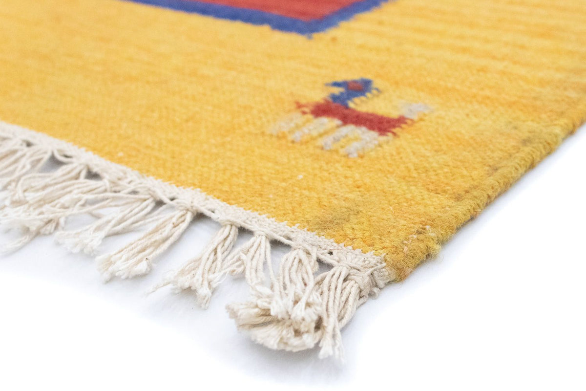 Kelim-tæppe - Trendy - 200 x 140 cm - orange