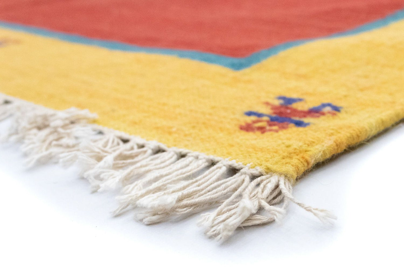 Moderne kilim Tæppe 200x140cm - Uldtæppe
