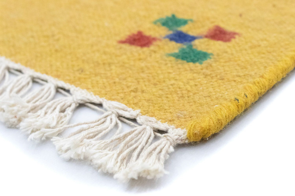 Kelim-tæppe - Trendy - 200 x 140 cm - orange