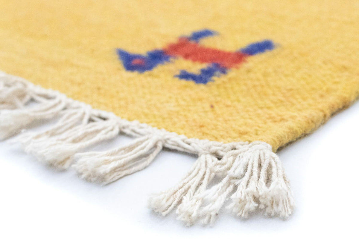 Kelim-tæppe - Trendy - 200 x 140 cm - orange