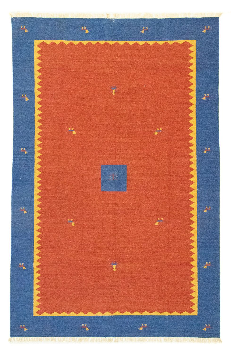 Kelim-tæppe - Trendy - 300 x 200 cm - orange