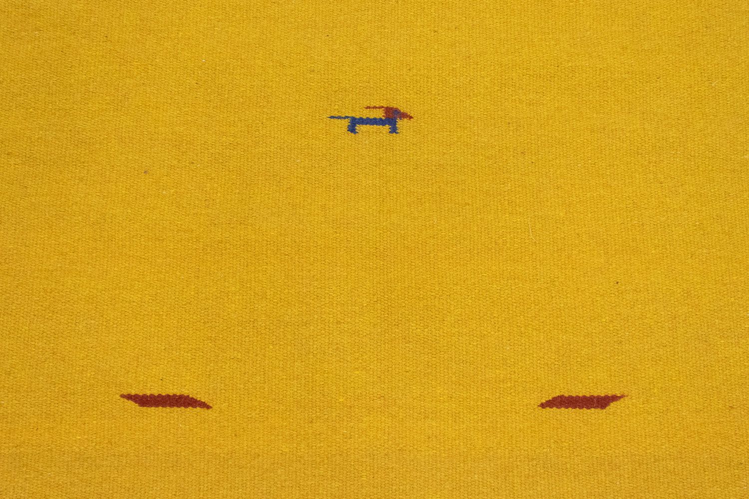Kelim-tæppe - Trendy - 180 x 120 cm - gul