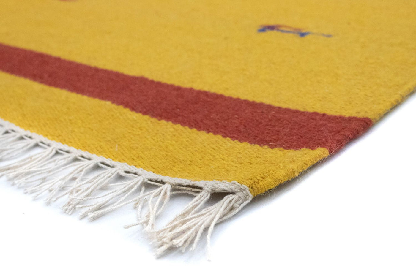 Moderne kilim Tæppe 180x120cm - Uldtæppe