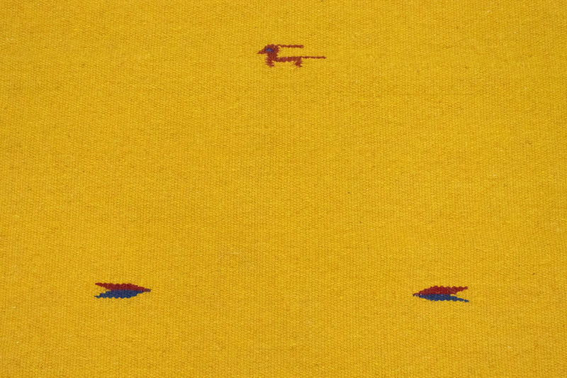 Kelim-tæppe - Trendy - 180 x 120 cm - gul