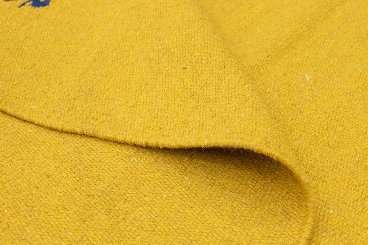 Kelim-tæppe - Trendy - 180 x 120 cm - gul