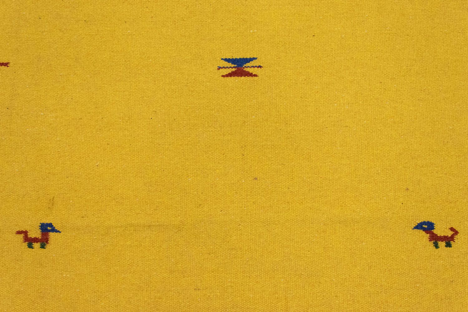 Kelim-tæppe - Trendy - 180 x 120 cm - gul