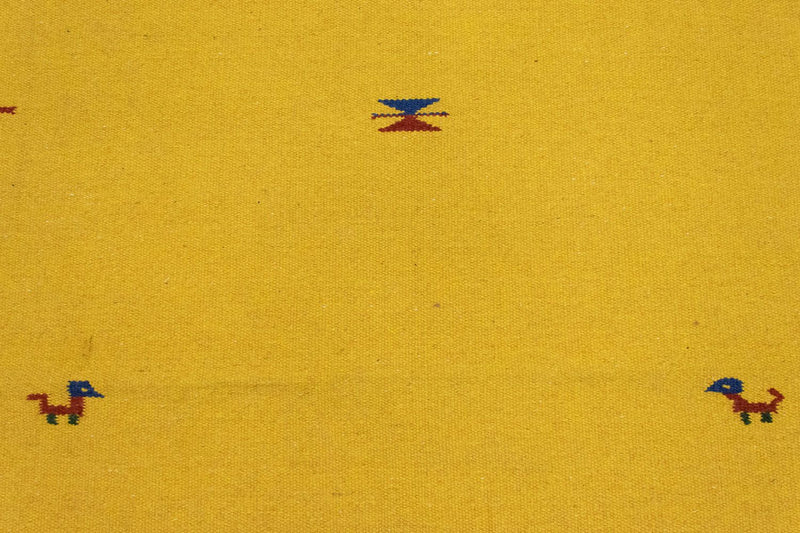 Kelim-tæppe - Trendy - 180 x 120 cm - gul
