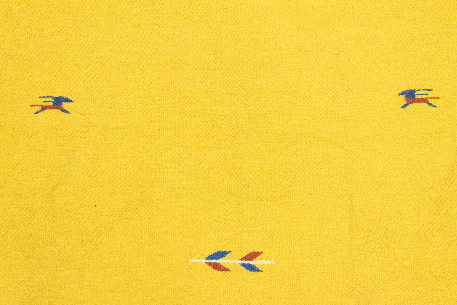 Kelim-tæppe - Trendy - 180 x 120 cm - gul