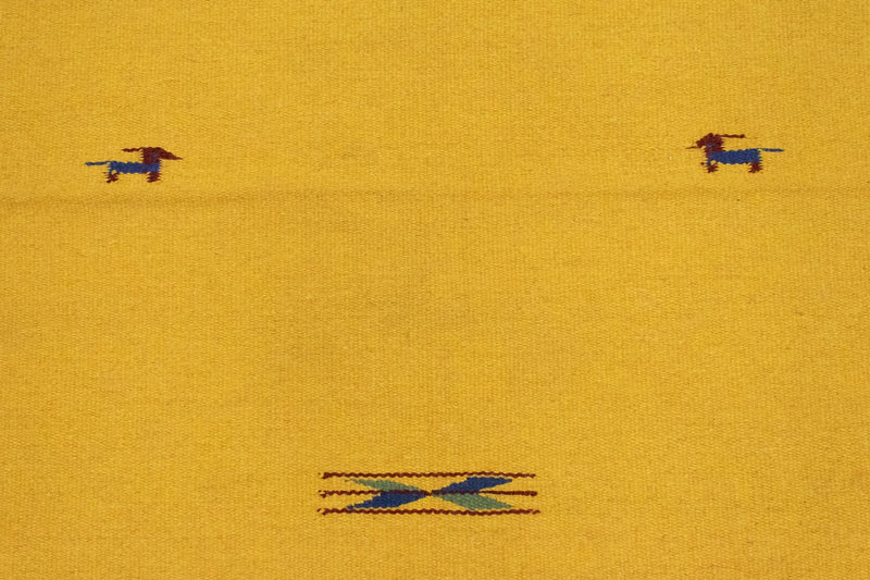 Kelim-tæppe - Trendy - 180 x 120 cm - gul