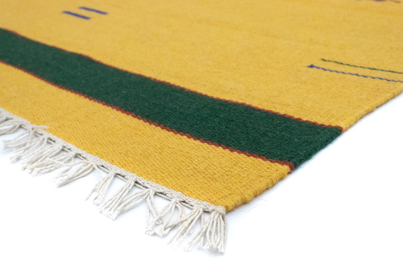 Moderne kilim Tæppe 180x120cm - Uldtæppe