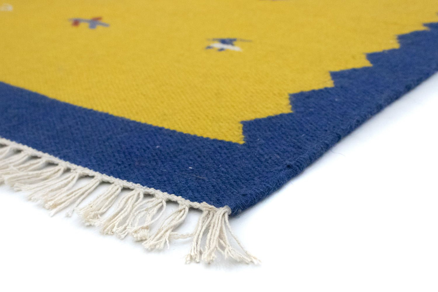Moderne kilim Tæppe 180x120cm - Uldtæppe
