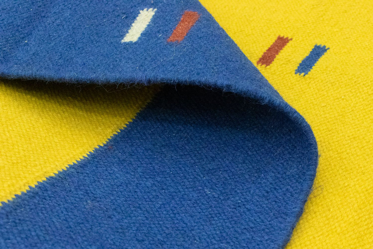 Kelim-tæppe - Trendy - 180 x 120 cm - gul