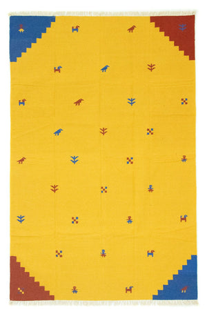 Kelim-tæppe - Trendy - 300 x 200 cm - gul