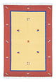 Moderne kilim Tæppe 140x200cm - Uldtæppe