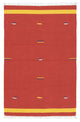 Moderne kilim Tæppe 120x180cm - Uldtæppe