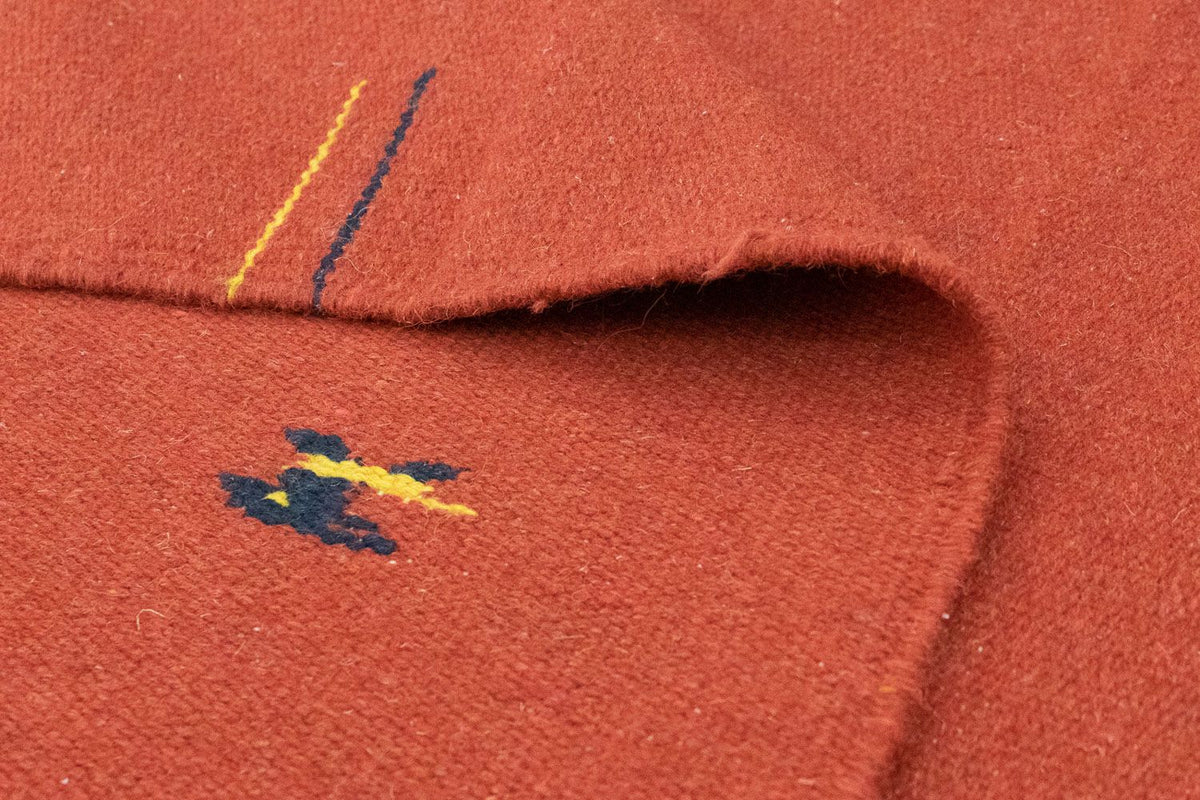 Kelim-tæppe - Trendy - 180 x 120 cm - rød