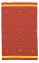 Moderne kilim Tæppe 120x180cm - Uldtæppe