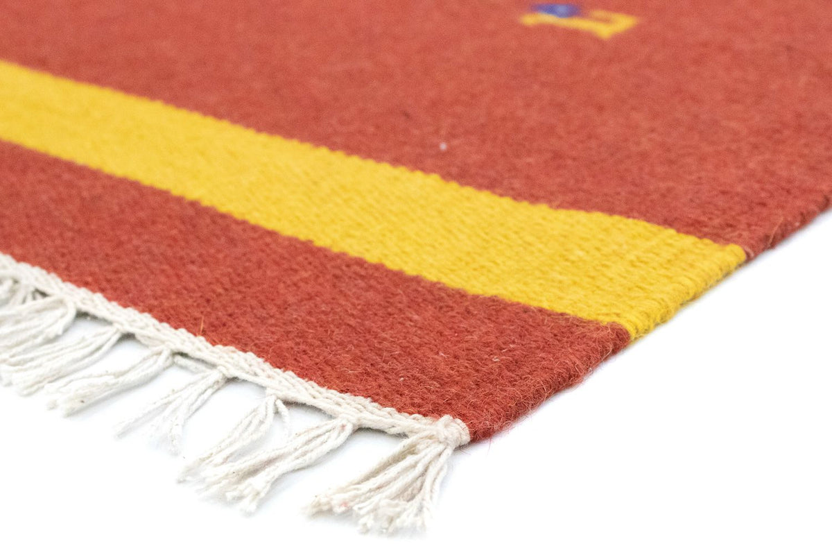 Moderne kilim Tæppe 120x180cm - Uldtæppe