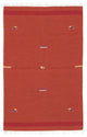 Moderne kilim Tæppe 180x120cm - Uldtæppe
