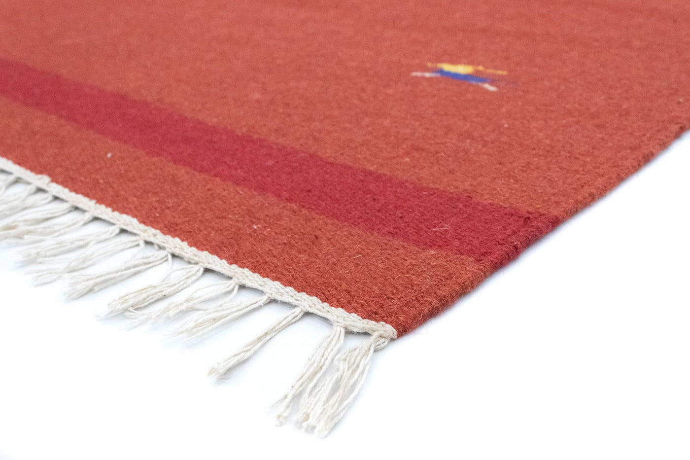 Moderne kilim Tæppe 180x120cm - Uldtæppe