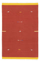 Moderne kilim Tæppe 180x120cm - Uldtæppe