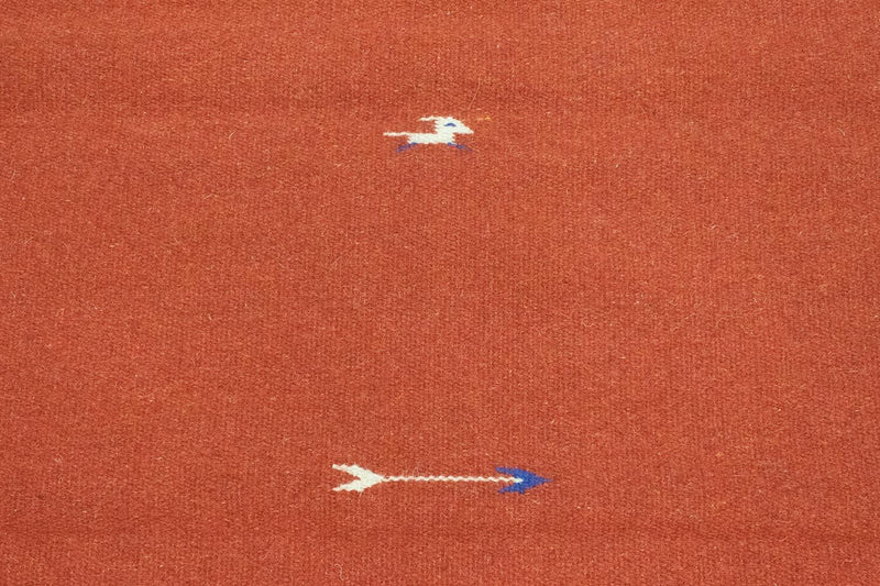 Kelim-tæppe - Trendy - 180 x 120 cm - rød