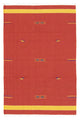 Moderne kilim Tæppe 180x120cm - Uldtæppe