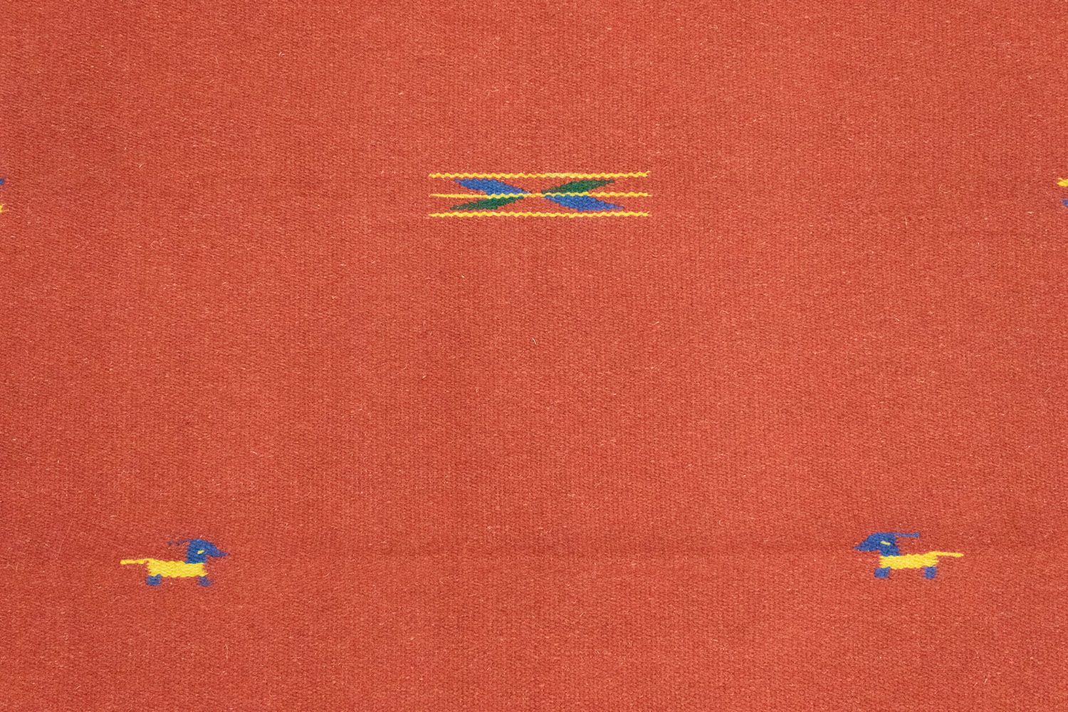 Kelim-tæppe - Trendy - 180 x 120 cm - rød