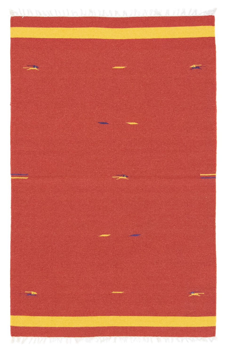 Kelim-tæppe - Trendy - 180 x 120 cm - rød