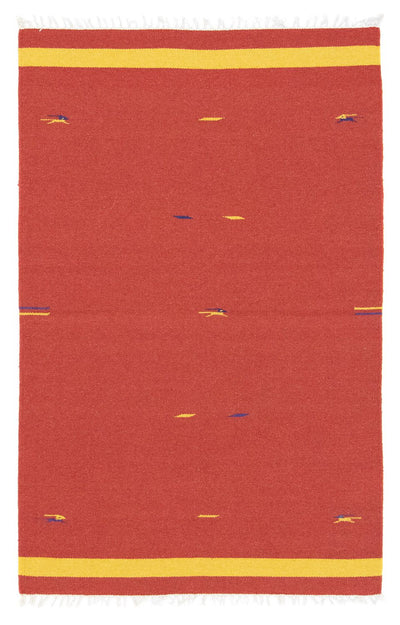 Moderne kilim Tæppe 120x180cm - Uldtæppe