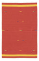 Moderne kilim Tæppe 180x120cm - Uldtæppe