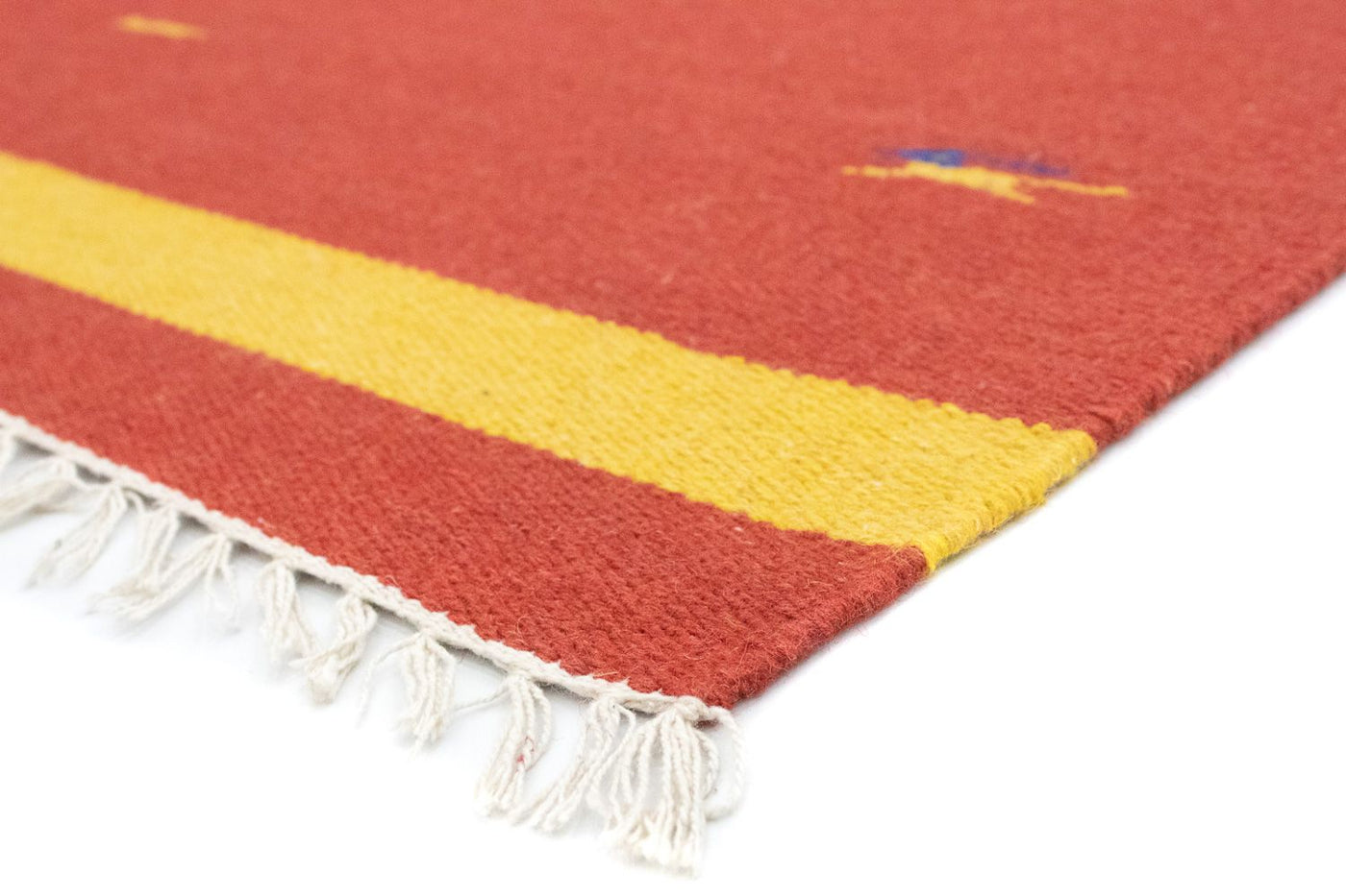 Moderne kilim Tæppe 180x120cm - Uldtæppe