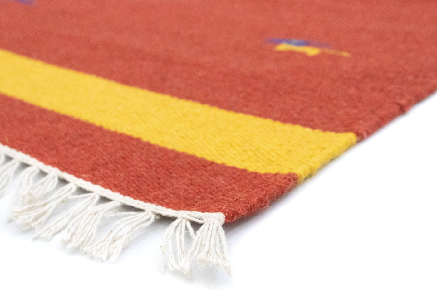 Moderne kilim Tæppe 180x120cm - Uldtæppe