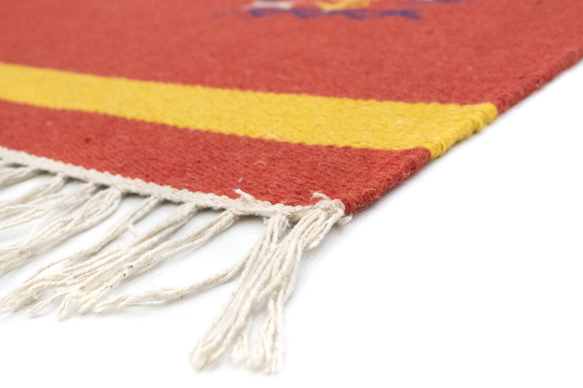 Kelim-tæppe - Trendy - 180 x 120 cm - rød