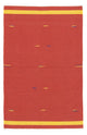 Moderne kilim Tæppe 180x120cm - Uldtæppe