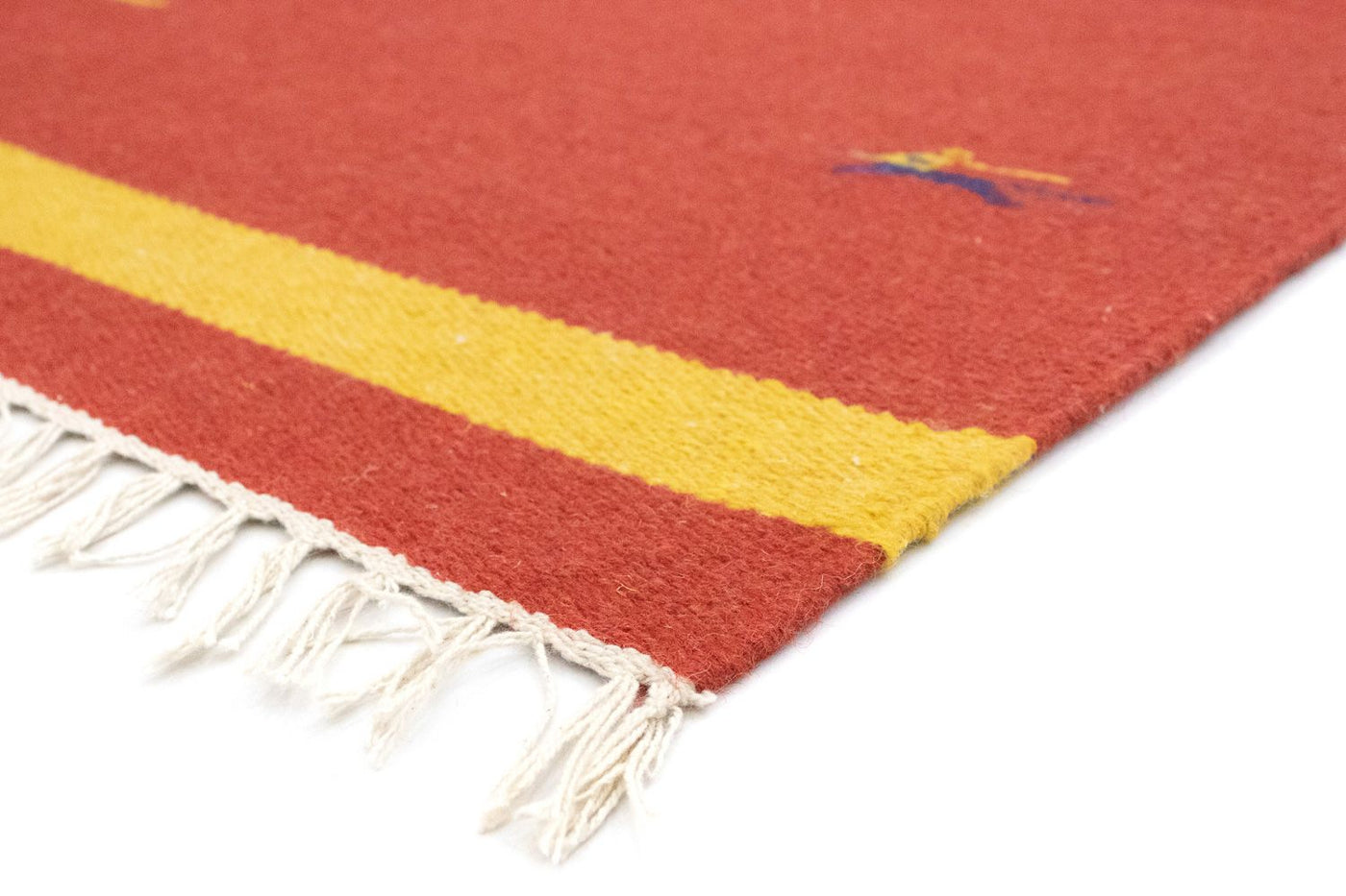 Moderne kilim Tæppe 180x120cm - Uldtæppe