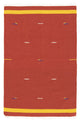 Moderne kilim Tæppe 120x180cm - Uldtæppe