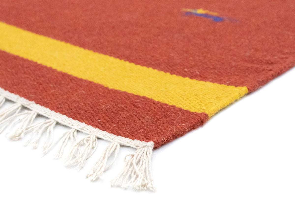 Moderne kilim Tæppe 120x180cm - Uldtæppe