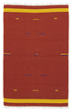Moderne kilim Tæppe 180x120cm - Uldtæppe