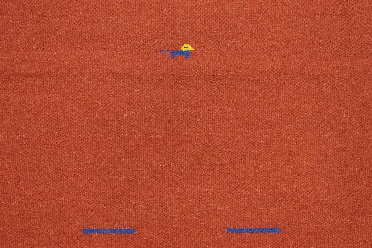 Kelim-tæppe - Trendy - 180 x 120 cm - rød