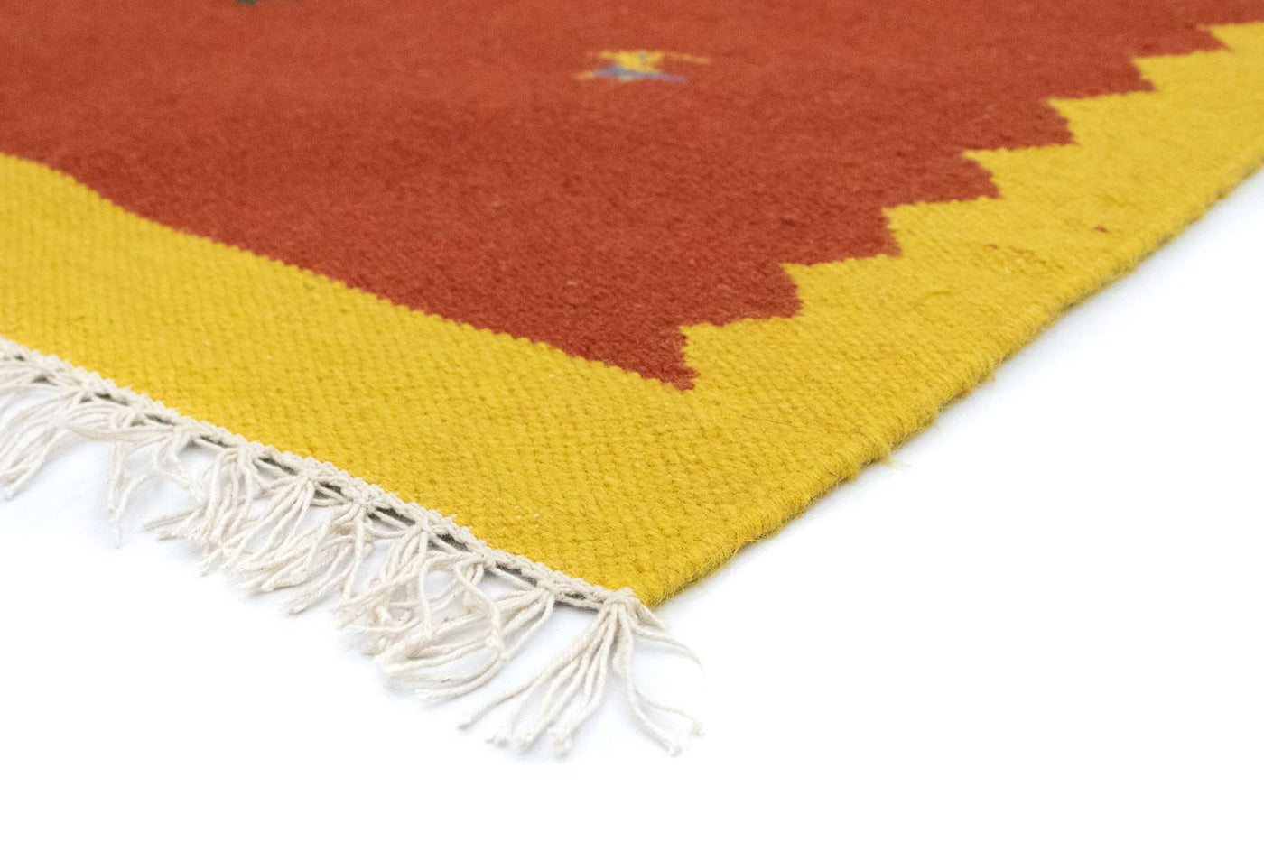 Moderne kilim Tæppe 180x120cm - Uldtæppe