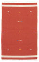 Moderne kilim Tæppe 180x120cm - Uldtæppe